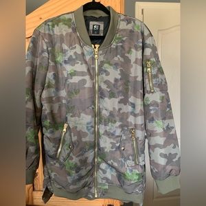 Camo quilted jacket